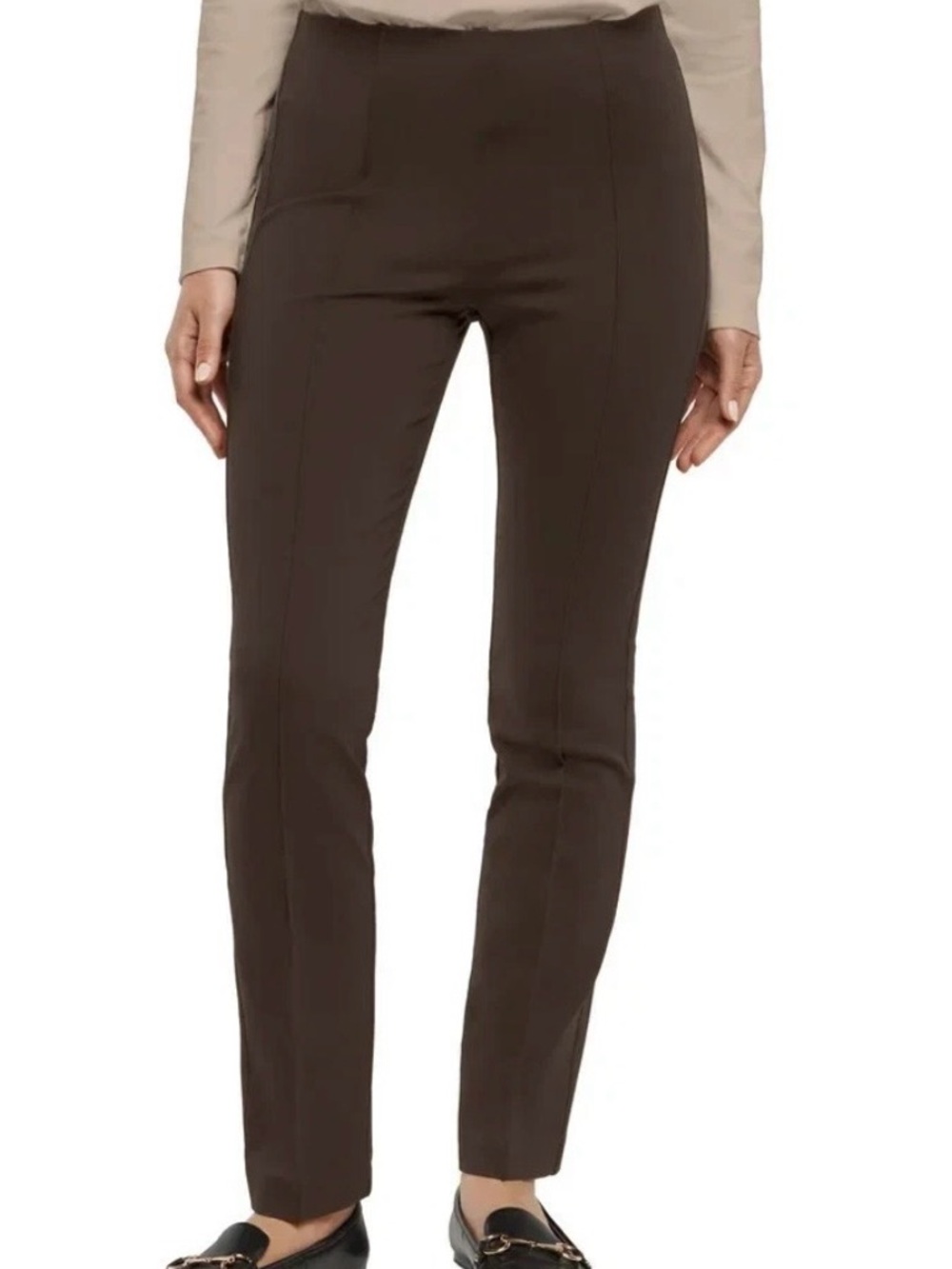 Banana Republic Women’s brown pull on ponte pants Size XXL Stretch pants Office